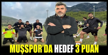 Muşspor’da hedef 3 puan