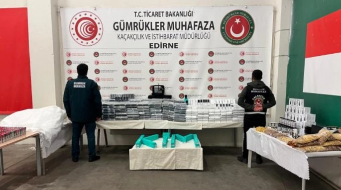 Kapıkule'de çok sayıda kaçakçılık girişimini önlendi