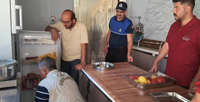 Keban'da gıda denetimi yapıldı