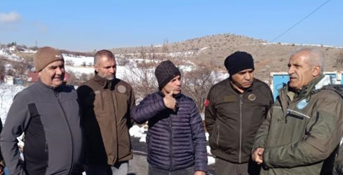Keban'da yaban domuzlarına karşı 