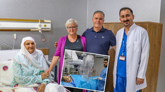 Londra'da yaşayan Türk vatandaşını Muşlu doktor Van'da tedavi etti