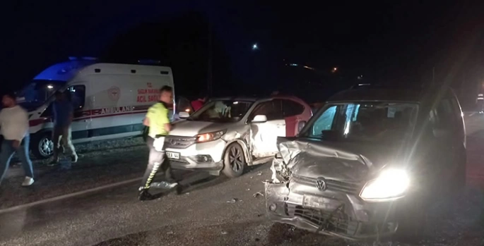 Malatya'da trafik kazalarında 5 kişi yaralandı