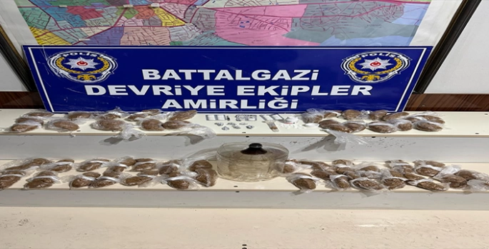 Malatya’da uyuşturucu operasyonunda 2 şüpheli yakalandı