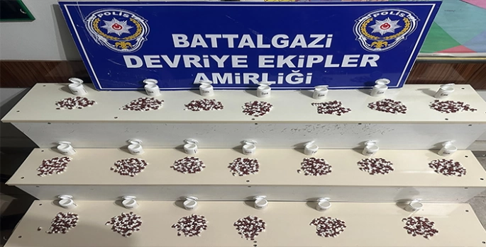 Malatya'da uyuşturucu operasyonunda 2 şüpheli yakalandı