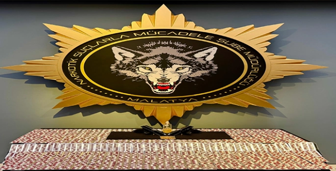 Malatya'da uyuşturucu operasyonunda 9 zanlı yakalandı