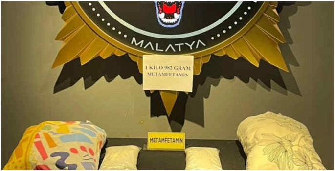 Malatya'da uyuşturucu operasyonunda yakalanan 2 şüpheli tutuklandı