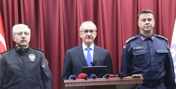 Malatya Valisi  asayiş verilerini paylaştı