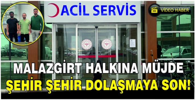 Malazgirt halkına büyük müjde: Şehir şehir dolaşmaya son!