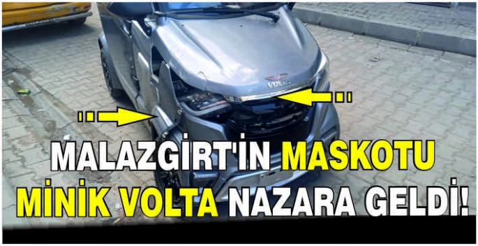 Malazgirt’in maskotu minik Volta nazara geldi!