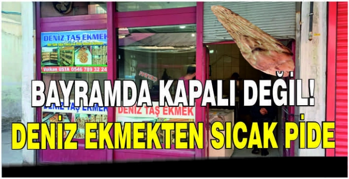 Malazgirt'te Bayram sabahına sıcak ekmek kokusu