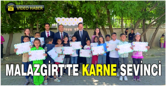 Malazgirt’te karne sevinci