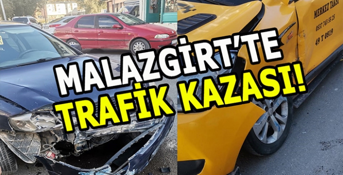 Malazgirt’te trafik kazası: Trafik kazaları ile sık sık anılan şehir!