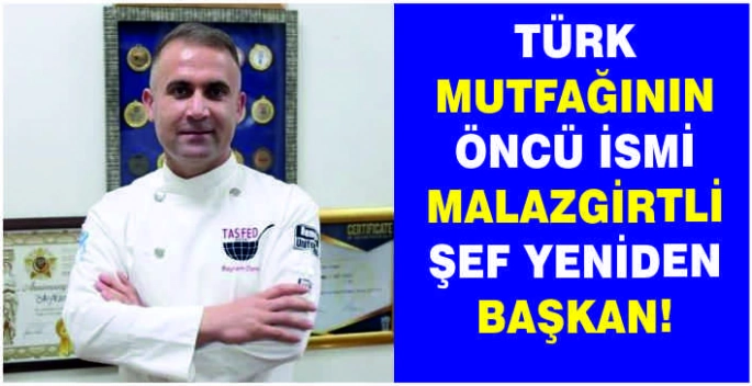 Malazgirtli Bayram Özrek Yeniden TASFED Başkanı Seçildi