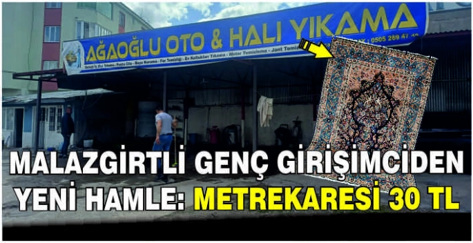 Malazgirtli genç girişimciden yeni hamle: Metrekaresi 30 TL