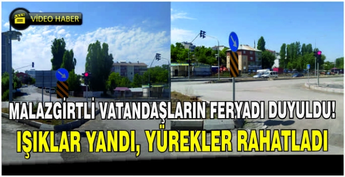 Malazgirtli vatandaşların feryadı duyuldu! Işıklar yandı, yürekler rahatladı