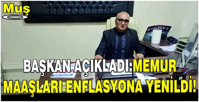 Memur maaşları enflasyona yenildi! Muş Genç Sağlık Sendikası’ndan yetkililere acil çağrı