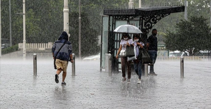 Meteorolojiden bazı iller için gök gürültülü sağanak uyarısı