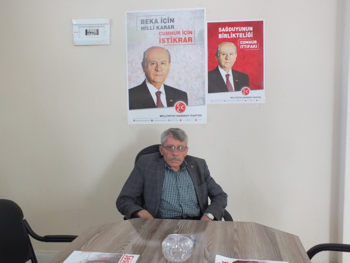MHP İlçe Başkanı Haluk Zeki Öğreten Mevlit Kandili Mesajı