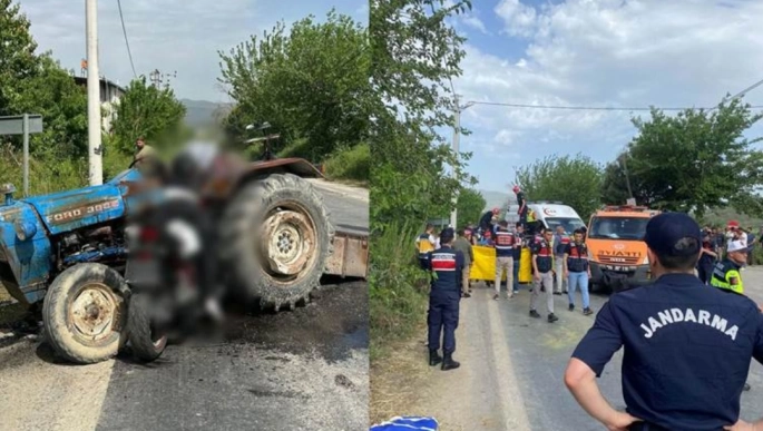 Motosiklet, traktöre ok gibi saplandı: 2’si öğrenci 3 ölü