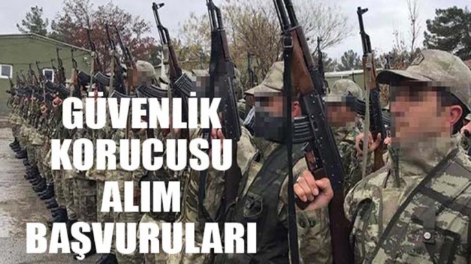 Muş'a 40 güvenlik korucusu alınacak! İşte başvuru şartları  