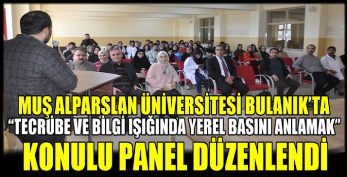 Muş Alparslan Üniversitesi Bulanık'ta 