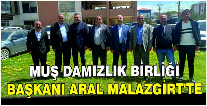 Muş Damızlık Birliği Başkanı Aral Malazgirt'te