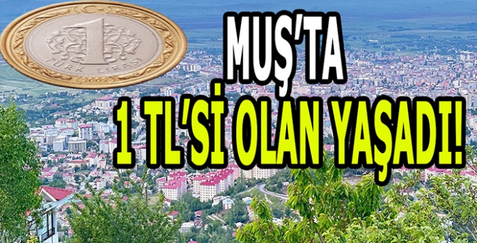 Muş’ta 1 TL’si olan yaşadı! Çok daha fazlasını kazanabilirsiniz