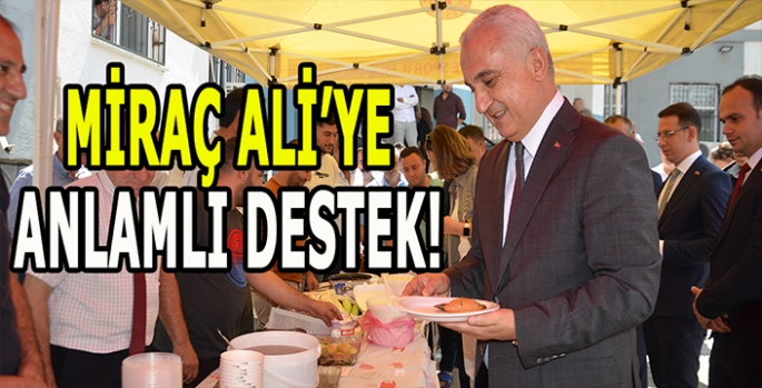 Muş'ta DMD hastası çocuk için kermes düzenlendi: Miraç Ali’ye destek oldular!