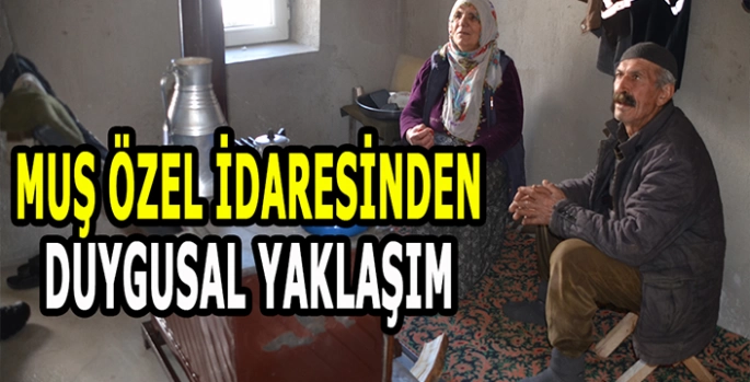 Muş'ta duygusal hareket: Yolu kapanan Mezraya İl Özel İdaresi ekipleri ulaştı!