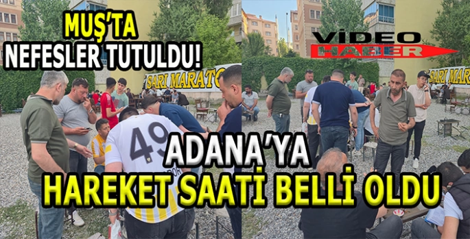 Muş'ta final yolculuğu başlıyor! Muşspor taraftarı için hareket saati belli oldu!