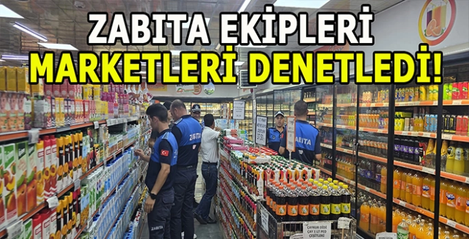Muş’ta marketlere zabıta denetimi: Tarihi geçmiş ürünlere el konuldu