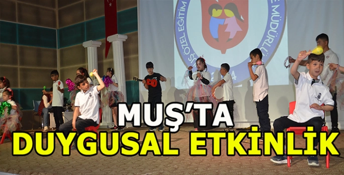 Muş'ta özel gereksinimli öğrencilerden gösteri: Muhteşem gösteriler yaptılar!