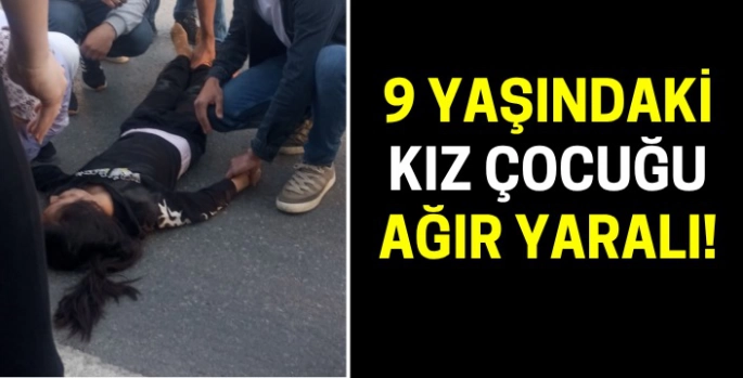 Muş'ta trafik kazası: 9 yaşındaki kız çocuğu ağır yaralı!