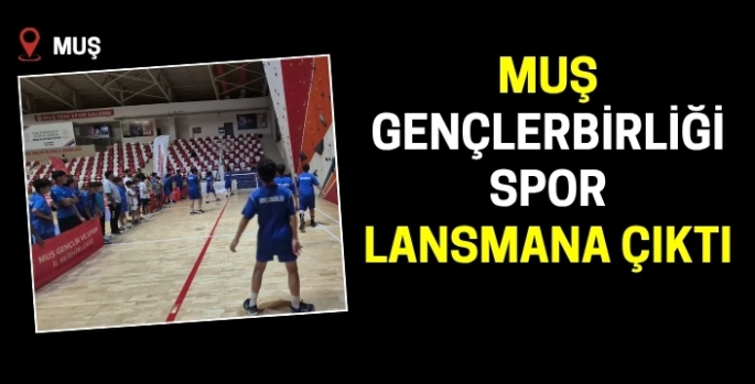 Muş'un köklü kulübü Gençlerbirliği Spor lansmana çıktı