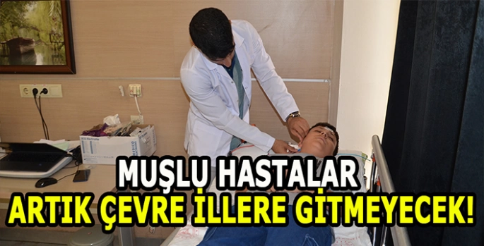 Muşlu hastalar bu test için artık çevre illere gitmeyecek!