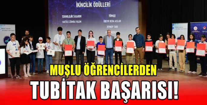 Muşlu öğrencilerden TUBİTAK başarısı!