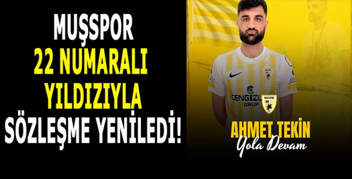 Muşspor 22 numarasıyla yola devam edecek!