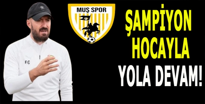 Muşspor’da imza gibi karar: Fatih Çardak’la yola devam!