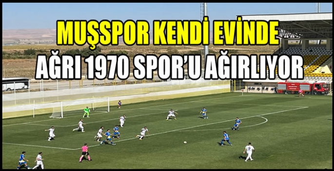 Muşspor gol olup yağıyor: 13 dakikada 3 gol!