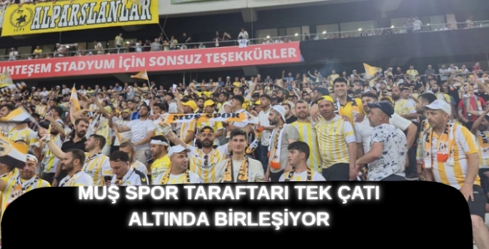 Muşspor taraftarları tek çatı altında birleşiyor 