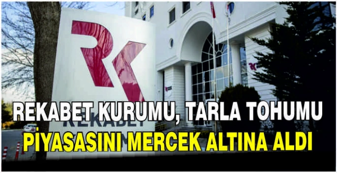 Rekabet Kurumu, tarla tohumu piyasasını mercek altına aldı