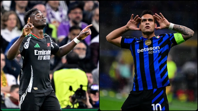 Şampiyonlar Ligi'nde Arsenal ve Inter yarı finalde