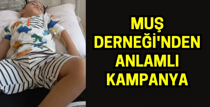 Sancaktepe Muş Derneği'nden minik Eray için seferberlik: Bir saatte 30 bin TL toplandı!
