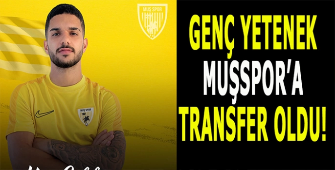 Sarı-Beyazlı Muşspor’dan genç yıldıza imza!