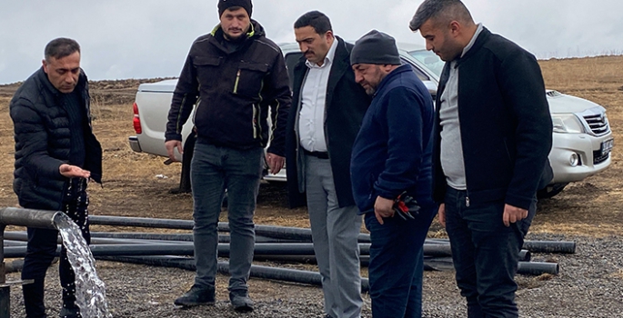Sarıkamış Belediyesinin sondaj çalışmaları
