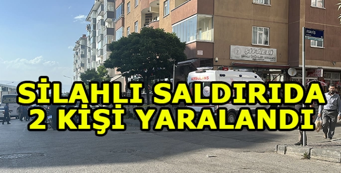 Silahlı saldırıda 2 kişi yaralandı