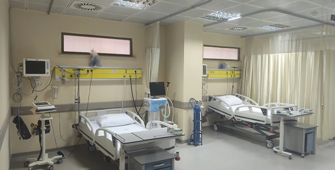 Solhan Devlet Hastanesi'nde yeni yoğun bakım ünitesi hizmete girdi