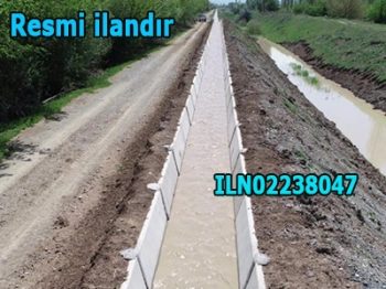Sulama Kanalı Bakım Onarım İşi 