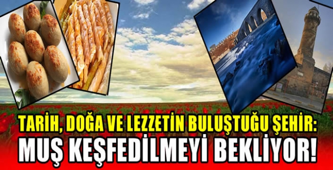 Tarih, doğa ve lezzetin buluştuğu şehir: Muş keşfedilmeyi bekliyor!