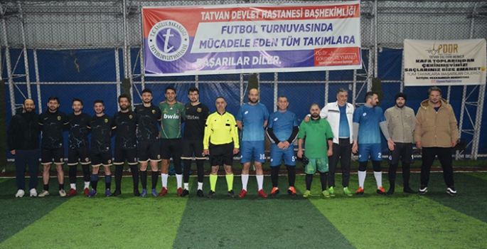 Tatvan'da futbol turnuvası sona erdi